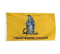 Je Marche Où Bon Me Semble Drapeaux De Cour Décoration De Drapeau Amusant Bannière De Cour Suspendre Pour Balcon Intérieur Patio 3X5 Ft