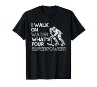 Je marche sur l'eau Quelle est votre superpuissance de joueur de hockey sur glace T-Shirt
