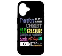 Je marcherai par la Foi même si Je ne Peux Pas Voir 2 Corinthiens 5:7 Coque pour iPhone 16
