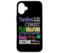 Je marcherai par la Foi même si Je ne Peux Pas Voir 2 Corinthiens 5:7 Coque pour iPhone 16 Plus
