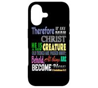 Je marcherai par la Foi même si Je ne Peux Pas Voir 2 Corinthiens 5:7 Coque pour iPhone 17