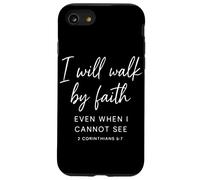 Je marcherai par la Foi même si Je ne Peux Pas Voir 2 Corinthiens Coque pour iPhone SE (2020) / 7/8