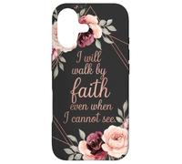 Je marcherai par la Foi même si Je ne Peux Pas Voir. Coque pour iPhone 17