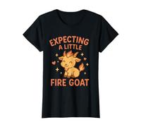 Je m'attends à Une Petite chèvre de feu, Une maternité Mignonne et drôle T-Shirt