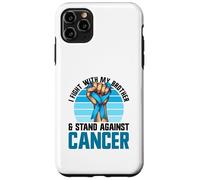 Je me Bats avec Mon frère et Je Lutte Contre Le Cancer, Le Cancer du côlon Coque pour iPhone 11 Pro Max