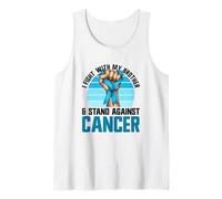 Je me Bats avec Mon frère et Je Lutte Contre Le Cancer, Le Cancer du côlon Débardeur