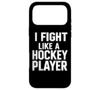 Je me Bats comme Un Joueur de Hockey | Funny Hockey Coque pour iPhone 17 Pro Max