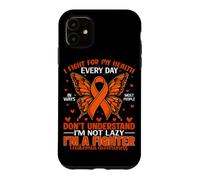 Je me Bats pour ma santé - Sensibilisation à la leucémie Coque pour iPhone 11
