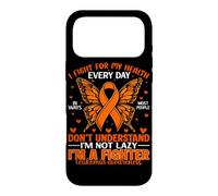 Je me Bats pour ma santé - Sensibilisation à la leucémie Coque pour iPhone 17 Pro Max