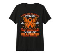 Je me Bats pour ma santé - Sensibilisation à la leucémie T-Shirt Haut de Gamme