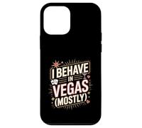 Je me comporte à Vegas : Vacances drôles à Las Vegas Coque pour iPhone 12 Mini