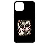 Je me comporte à Vegas : Vacances drôles à Las Vegas Coque pour iPhone 13