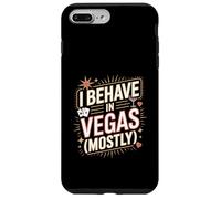 Je me comporte à Vegas : Vacances drôles à Las Vegas Coque pour iPhone 7 Plus/8 Plus