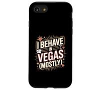 Je me comporte à Vegas : Vacances drôles à Las Vegas Coque pour iPhone SE (2020) / 7/8