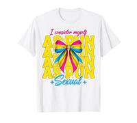 Je me considère comme un jeu de mots sexuel, drôle, pansexuel, pansexuel, Pan Pride T-Shirt