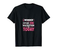 Je Me Demande Description Aujourd'hui T-Shirt