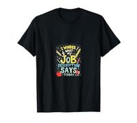 Je Me Demande Description Job Drôle T-Shirt