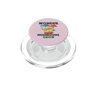 Je me Demande où Poussent Les Champignons à la Recherche d'une Ambiance de forêt PopSockets PopGrip pour MagSafe