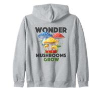 Je me Demande où Poussent Les Champignons à la Recherche d'une Ambiance de forêt Sweat à Capuche