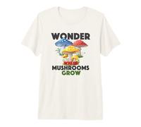 Je me Demande où Poussent Les Champignons à la Recherche d'une Ambiance de forêt T-Shirt Haut de Gamme