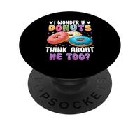 Je me demande si Donuts pense aussi à moi ? PopSockets PopGrip Adhésif