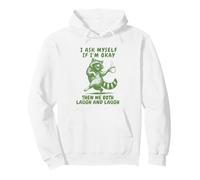 Je me Demande si Je Vais Bien, Blague Amusante sur Le Raton Laveur, rétro, années 90 Sweat à Capuche