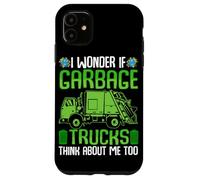Je me Demande si Les camions à ordures pensent Aussi à Moi Coque pour iPhone 11