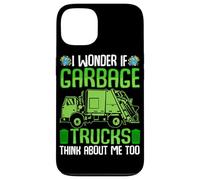 Je me Demande si Les camions à ordures pensent Aussi à Moi Coque pour iPhone 13