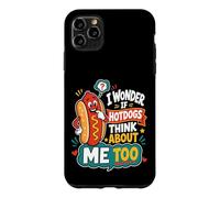 Je me Demande si Les Hot-Dogs pensent Aussi à Moi Coque pour iPhone 11 Pro Max