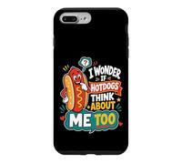 Je me Demande si Les Hot-Dogs pensent Aussi à Moi Coque pour iPhone 7 Plus/8 Plus