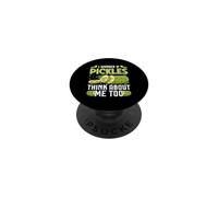 Je me Demande si Pickles Pense Aussi à Moi PopSockets PopGrip Adhésif