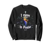 Je me déplace dans Praise Danse Culte Chrétienne Danceuse Fille Sweatshirt