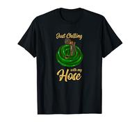 Je me détends avec mon tuyau d'arrosage T-Shirt