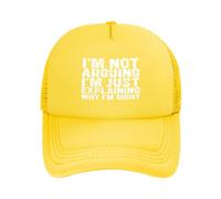 Je me Dispute, j'explique Juste Pourquoi J'Ai Raison. Casquette de Baseball Unisexe en Maille.