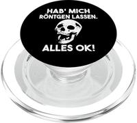 Je me Laisse x -Ray Tout ok crâne PopSockets PopGrip pour MagSafe