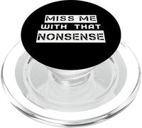 Je me Manque avec ce Non-Sens, Mignon PopSockets PopGrip pour MagSafe
