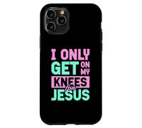 Je me Mets Juste à Genoux pour Jésus | Religion Église Dieu Coque pour iPhone 11 Pro