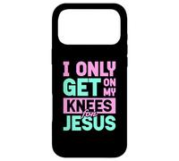 Je me Mets Juste à Genoux pour Jésus | Religion Église Dieu Coque pour iPhone 17 Pro Max