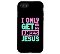 Je me Mets Juste à Genoux pour Jésus | Religion Église Dieu Coque pour iPhone SE (2020) / 7/8