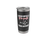 Je me pousse à être supérieur à l'équation mathématique moyenne Gobelet isotherme en acier inoxydable double paroi