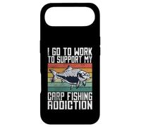 Je me rends au Travail pour Soutenir ma dépendance à la pêche à la Carpe Coque pour iPhone Air