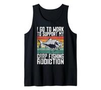 Je me rends au Travail pour Soutenir ma dépendance à la pêche à la Carpe Débardeur