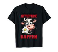 Je me réveille avec Une Bonne Attitude, Puis des Idiots arrivent T-Shirt