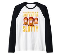 Je me sens juste une petite machine à sous fendue Manche Raglan
