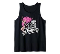 Je me Sens Mieux Quand Je Danse Mignonne Débardeur