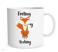 Je Me Sens Rusée Aujourd'Hui Mug Pratiques Mug À Café Céramique Tasse Pour Travail Espresso Lait 330Ml