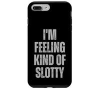 Je me Sens Un Peu comme Un Joueur de Machines à sous Slotty, Amateur de Casino Coque pour iPhone 7 Plus/8 Plus
