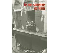Je me souviens de Paris