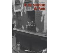 Je Me Souviens De Paris - Visages, Façons, Histoire Et Historiettes Du Paris Populaire