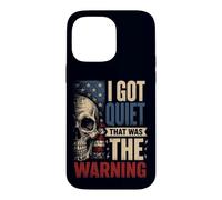 Je me suis calmé, c'était l'avertissement : introverti, Humeur Sarcastique Coque pour iPhone 14 Pro Max